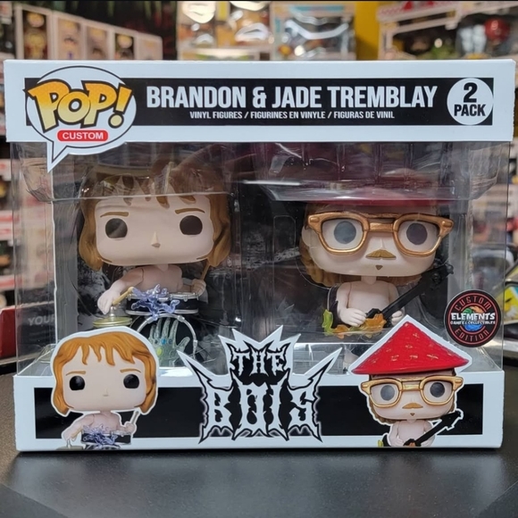 Two Custom Made Funko Pops and A 2 Pack Box - Picture 6 of 6